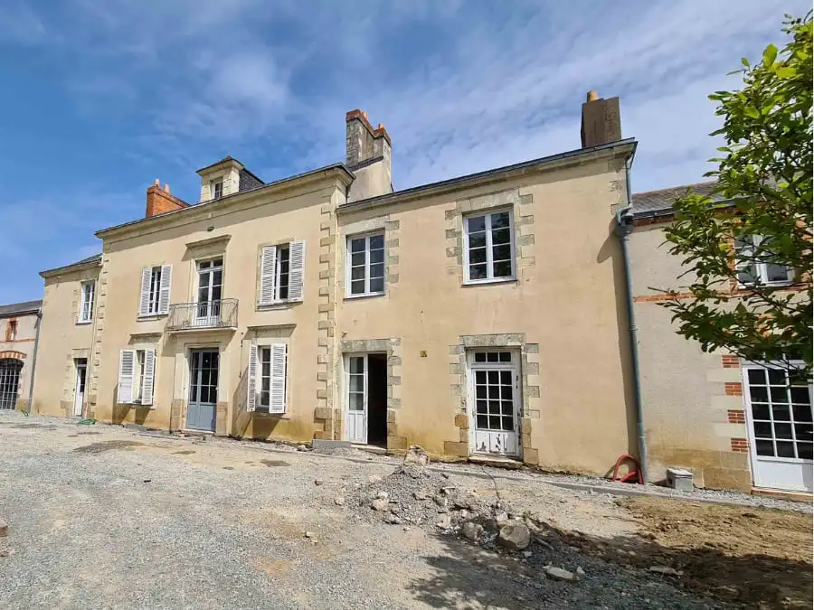 Après nettoyage de façade à Nantes