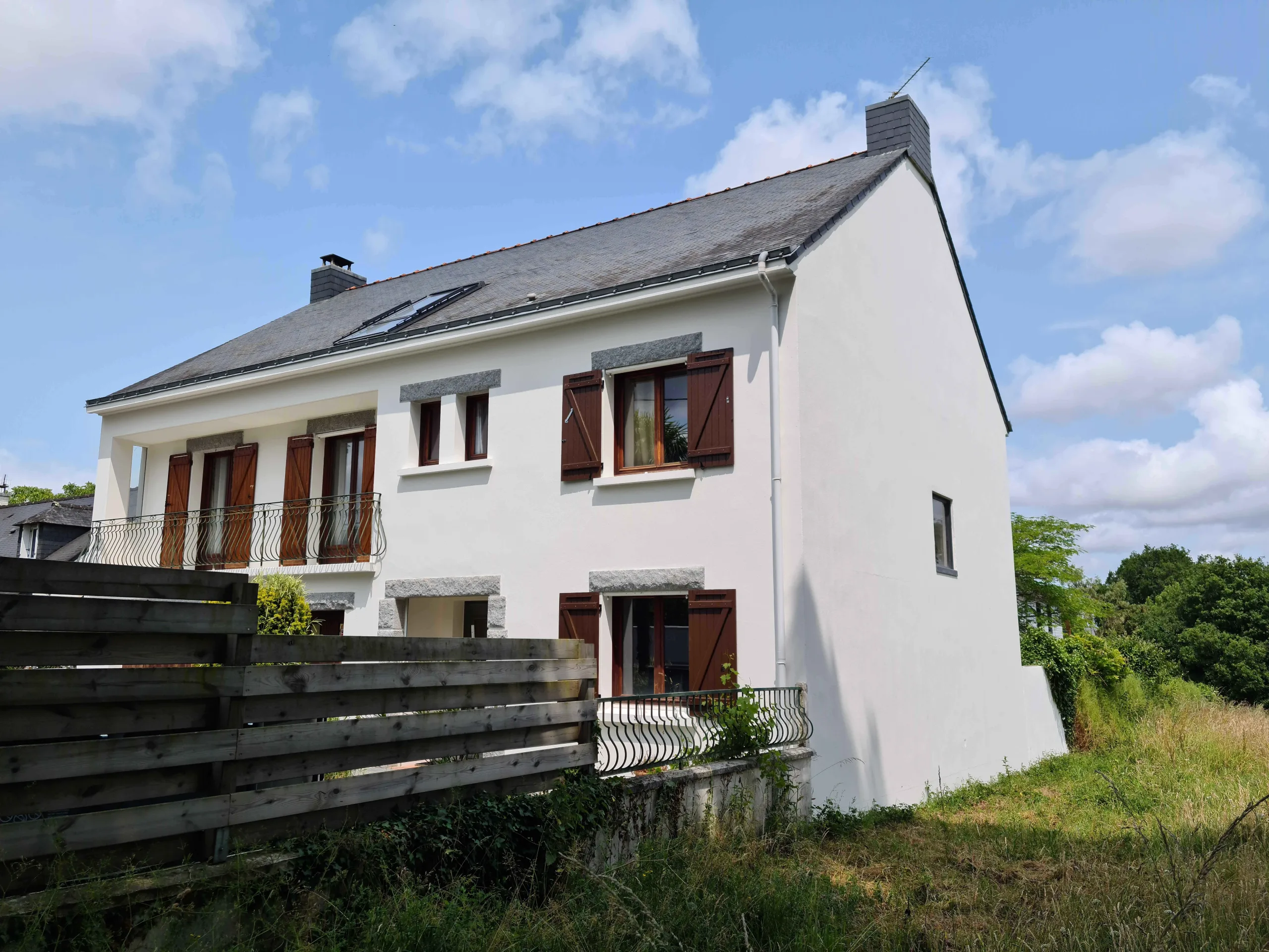 Ravalement d’une maison des années 70