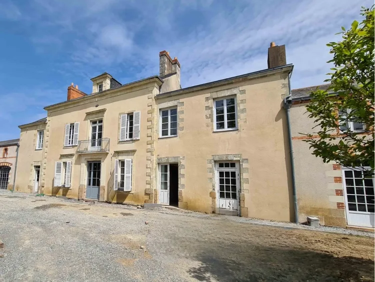 Après nettoyage de façade à Nantes